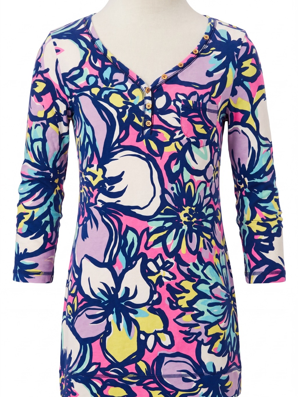 Lilly Pulitzer Vibrant Floral “Palmetto” Dress | ‘Catwalkin’ - Size Medium